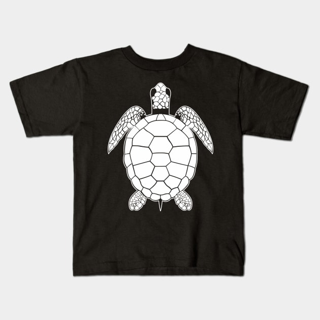 sea turtle Kids T-Shirt by ElectricPeacock